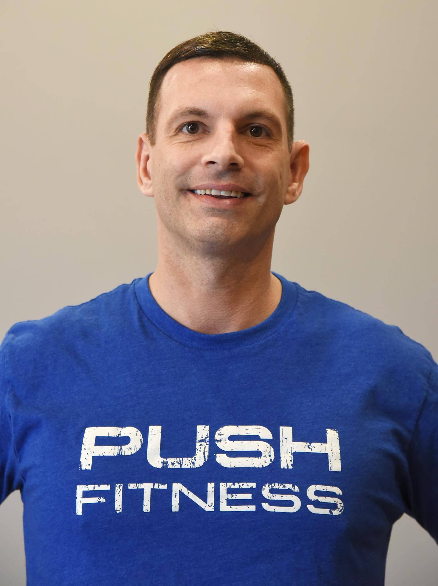 2020 Daily Herald Fittest Loser trainer Steve Amsden at Push Fitness in Schaumburg.