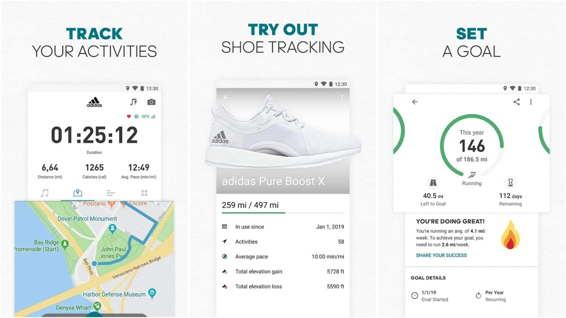 adidas Running app app image March 2020