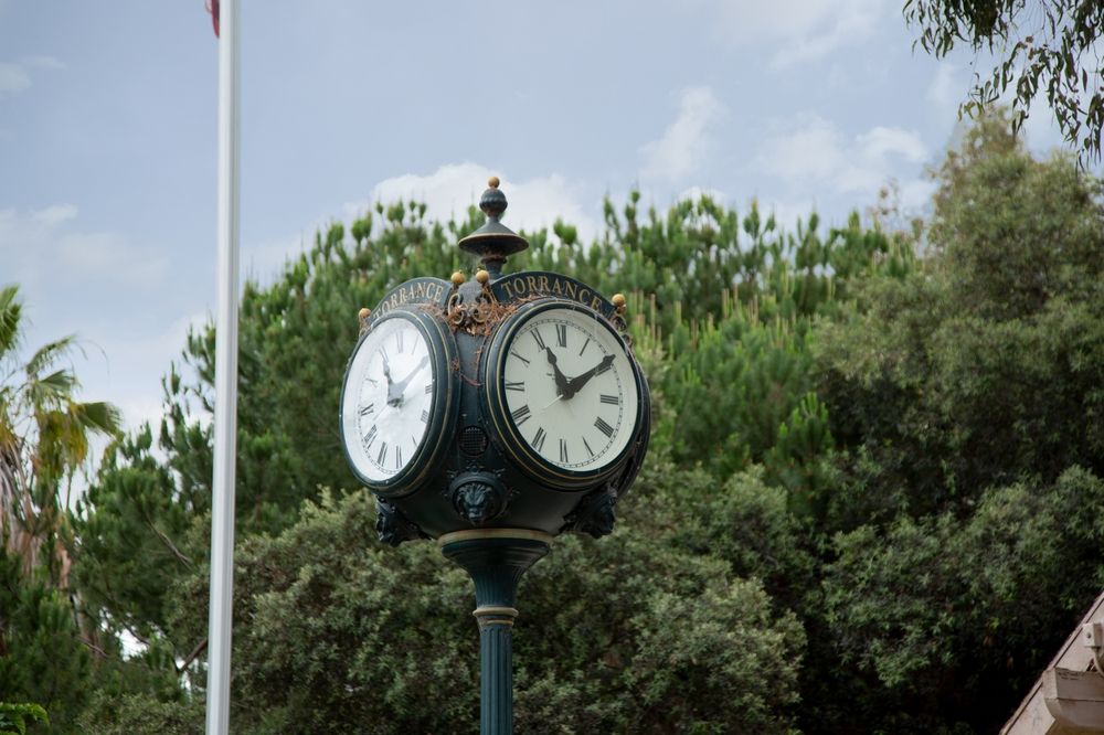 Clock at Wilson Park