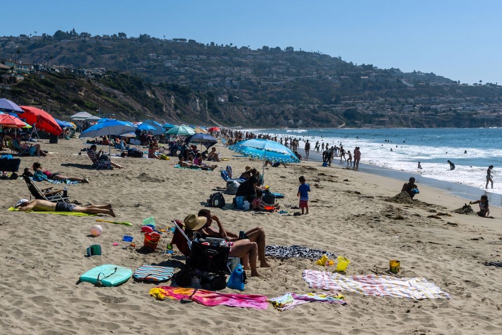 People relaxing at RAT Beach