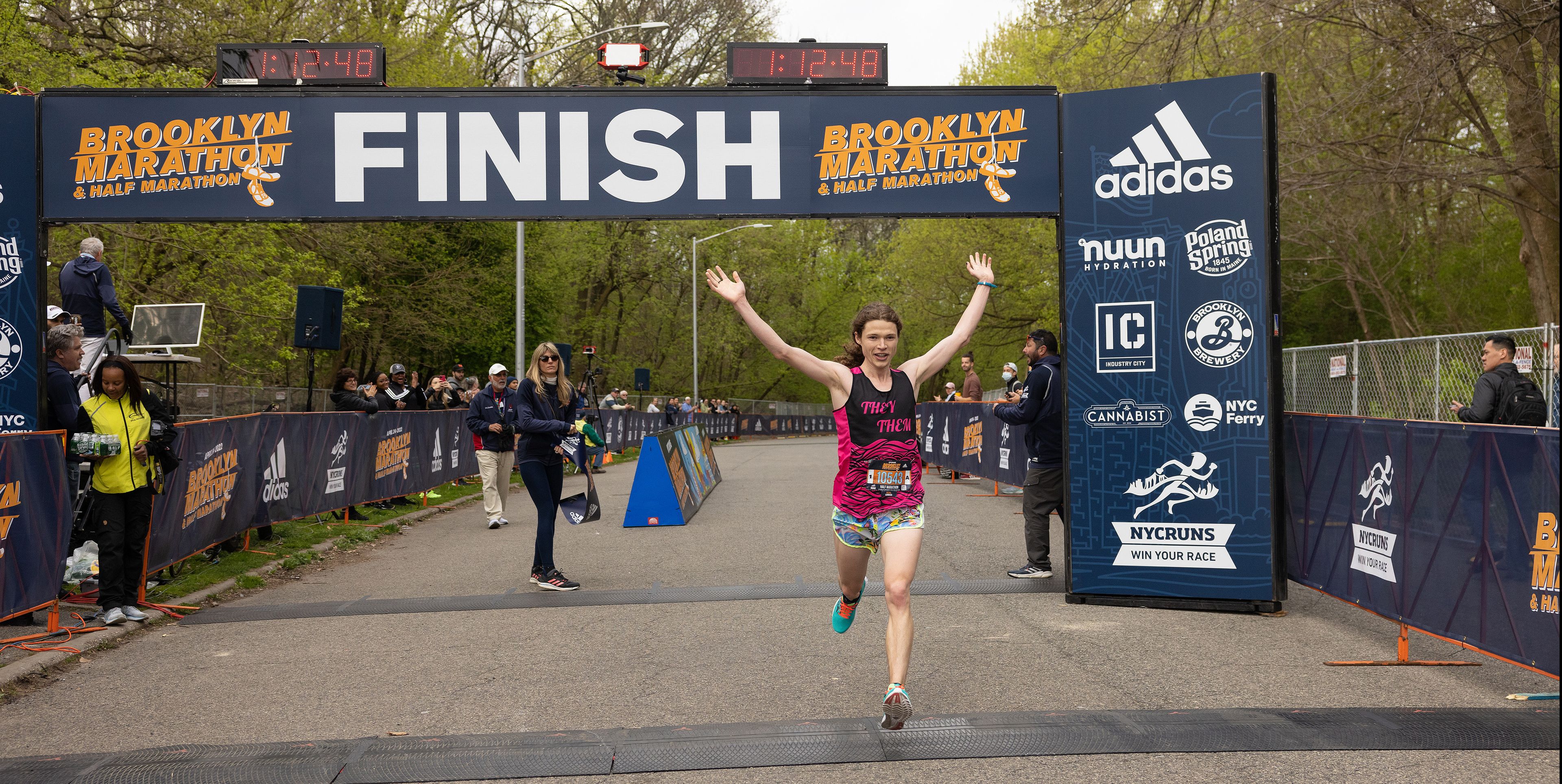 brooklyn marathon and half marathon, nonbinary divisions at road races