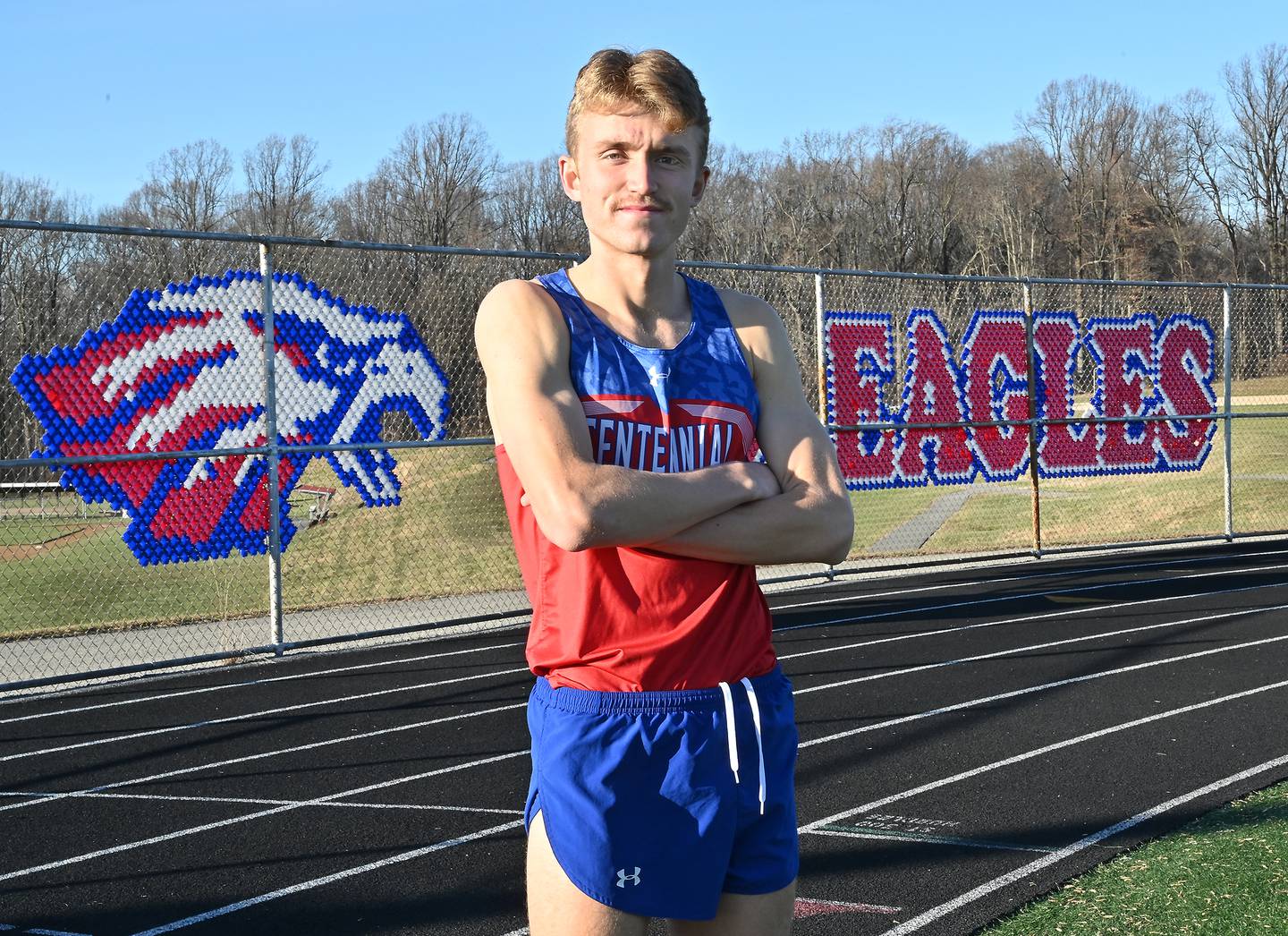 “You just have a lot more time to think during the race and I think you have to be more measured. I think you need to know your body better because you can’t rely on the splits going around the track in the way that you can in the mile," Centennial's Sebastian Martinez on the difference between running track and cross country. 