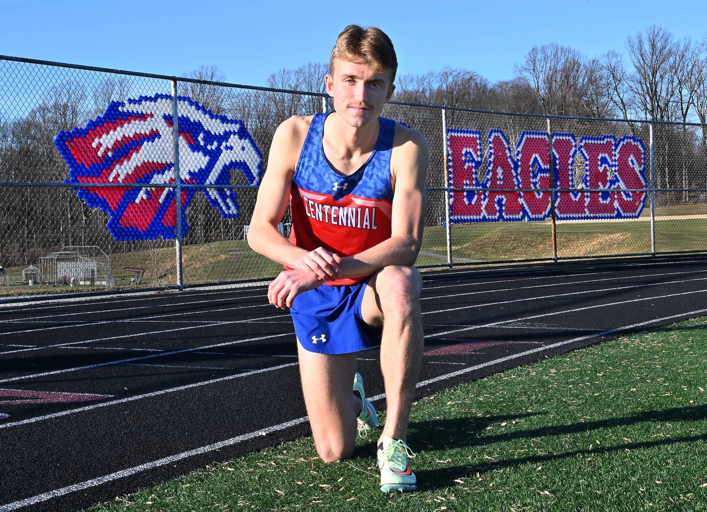 Centennial senior Sebastian Martinez won both the Howard County and Class 3A East Regional championships, also placing third at states. He is the 2022 Howard County Times/Columbia Flier boys cross country Runner of the Year.