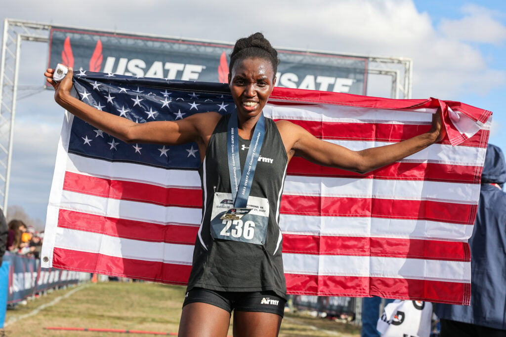 Ednah Kurgat After Winning 2023 USATF Cross Country Championship