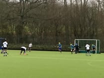 Petersfield Hockey Club's men's third team draw against Trojans