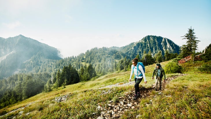 two hikers