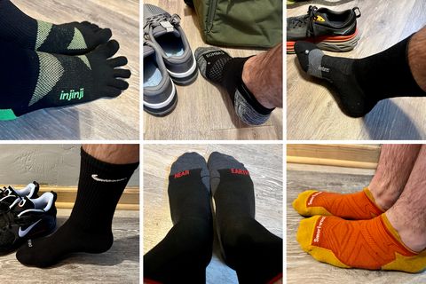 how we tested best athletic socks