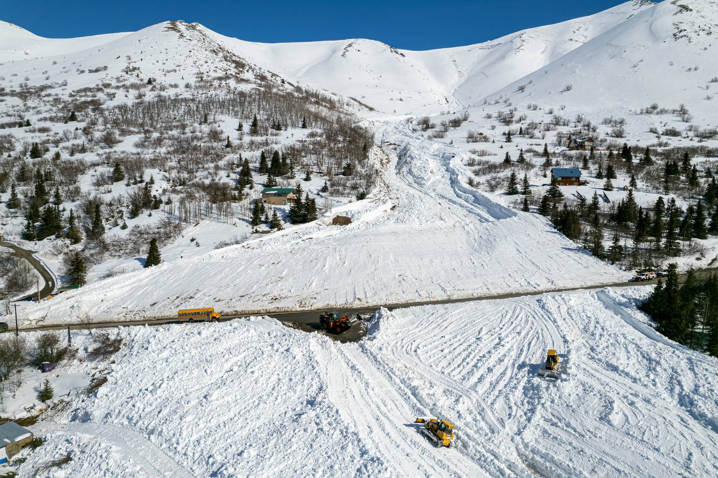 avalanche, eagle river, hiland road