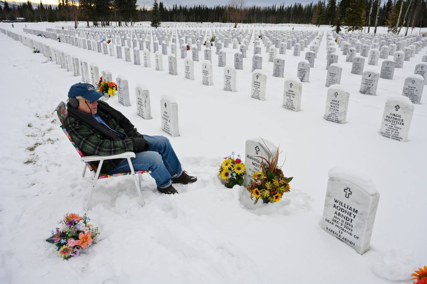 Veterans Day, Fort Richardson National Cemetery