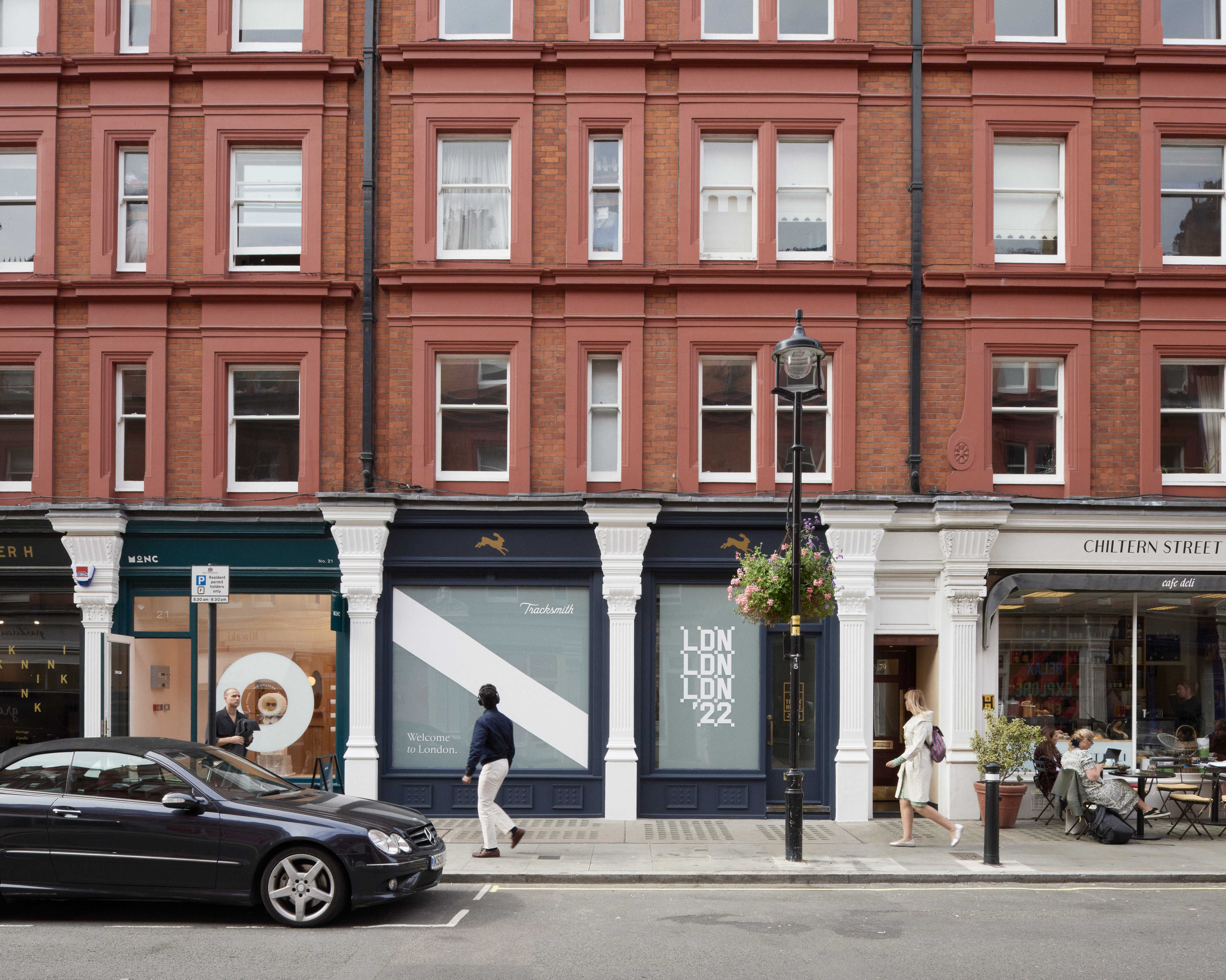 tracksmith's new london store