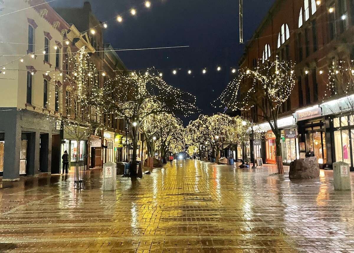 Church Street Marketplace is a pedestrian mall home to more than a hundred stores and restaurants.