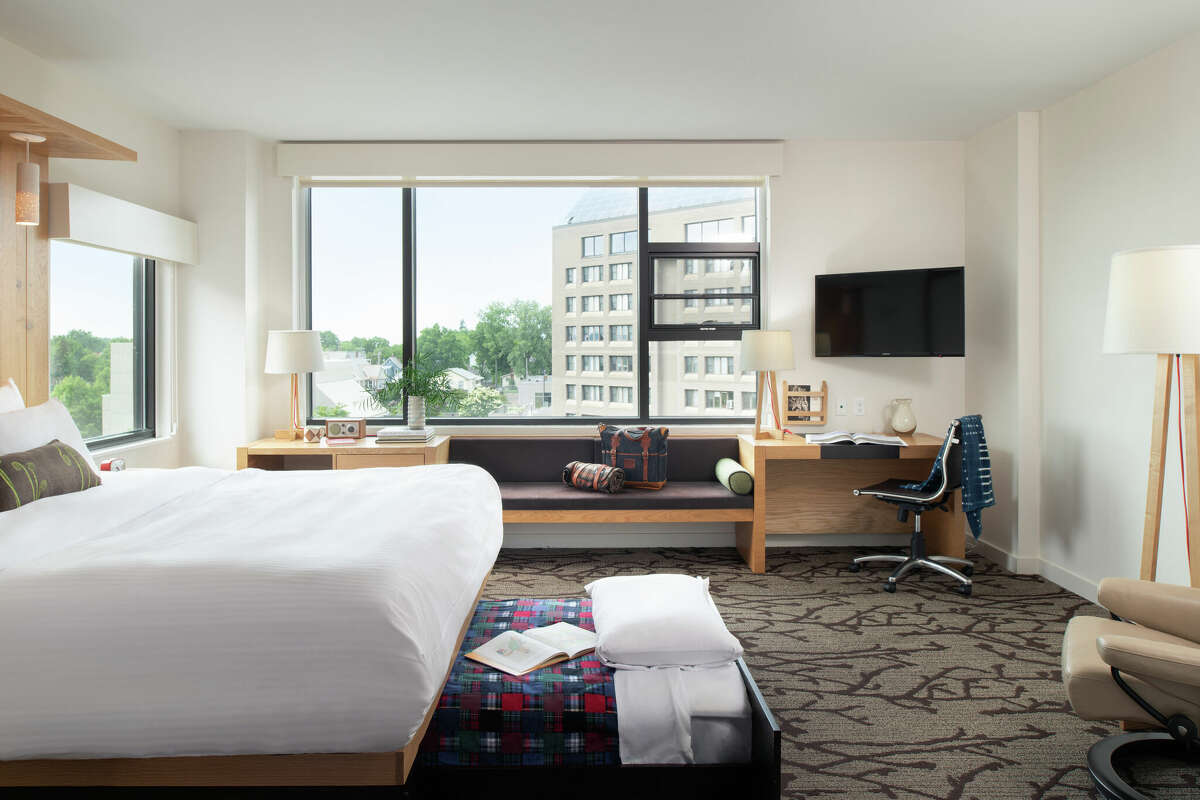 Hotel Vermont is a sylish modern hotel in downtown Burlington with rates starting around $350 per night.
