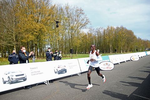 eliud kipchoge training