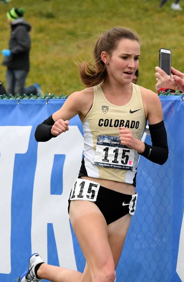 Local post-collegiate runner Mackenzie Caldwell will be one of the new faces at the Feb. 3, 2024, U.S. Olympic Trials - Marathon after having qualified for the race in December. (CU Athletics / Courtesy photo)